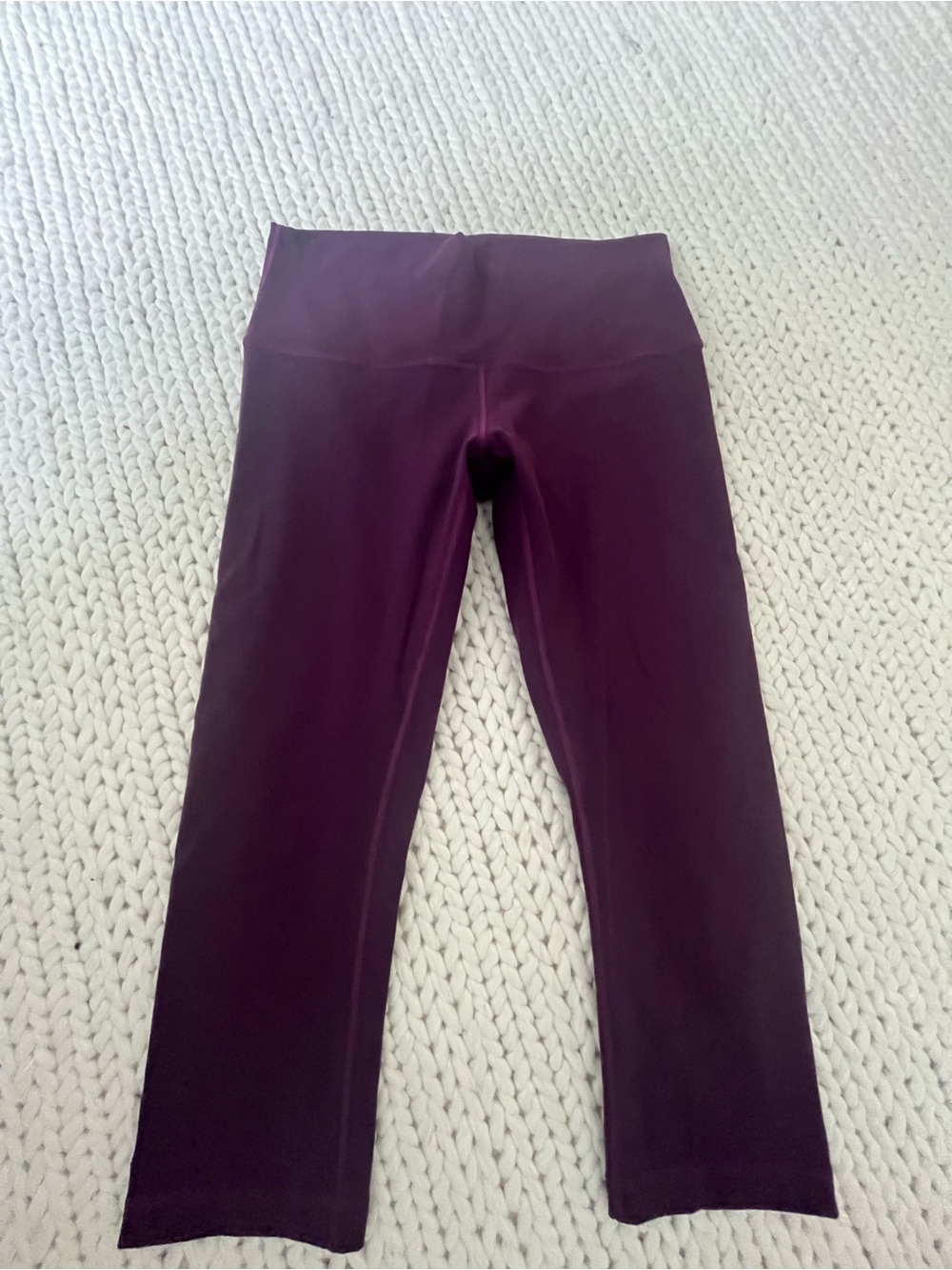 Lululemon Women’s Berry/Purple 7/8 Leggings Size 10